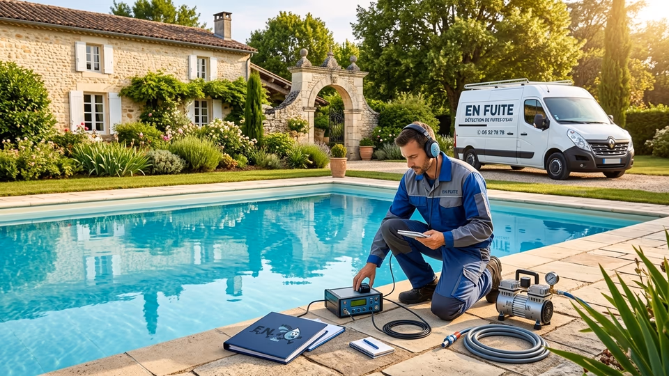 Canalisation de piscine enterrée qui fuit : signes d'alerte et solutions de réparation