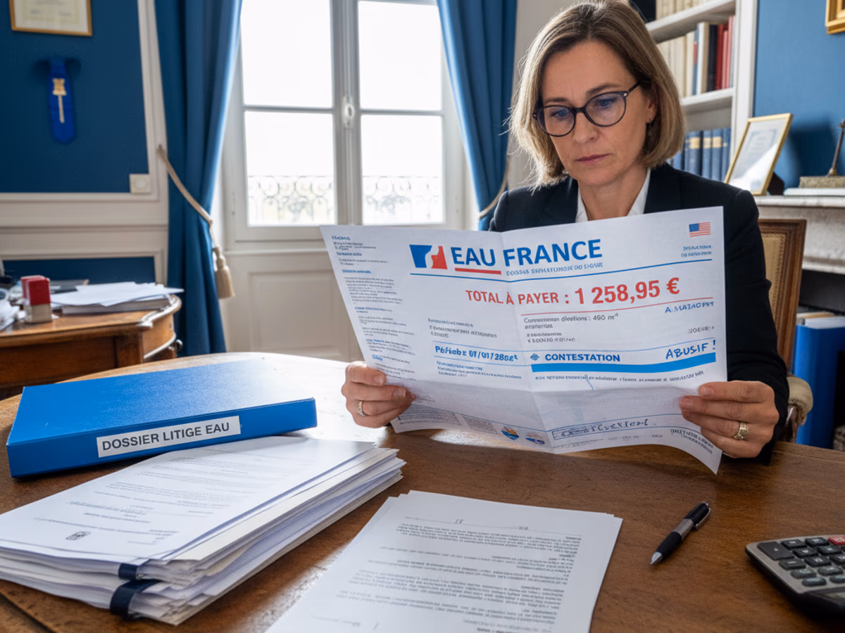 Comment contester une facture d'eau abusive : procédure complète