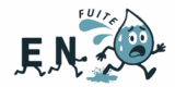 logo de l'entreprise enfuite, spécialisée en recherche de fuite d'eau